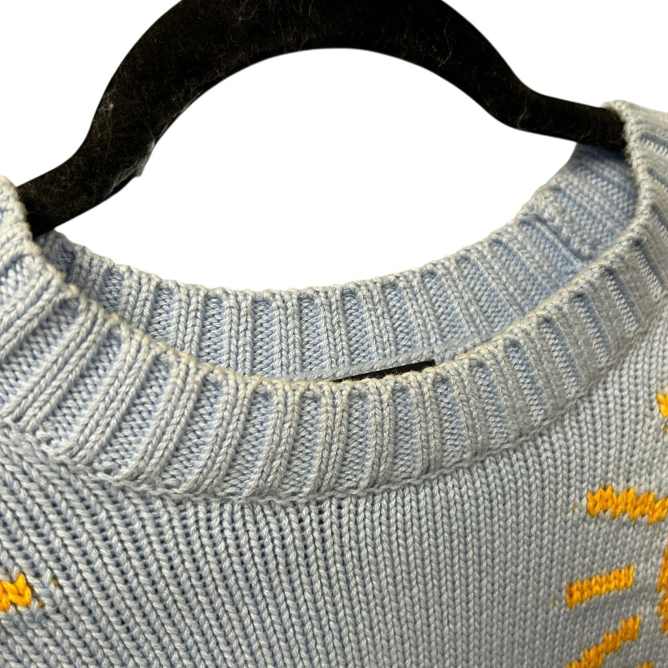 Rails Blue Yellow Sunshine Print Long Sleeve Pullover Zoey Sweater Womens XS