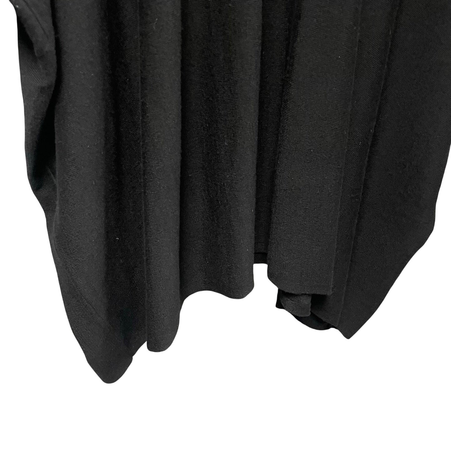 Kerisma Black Knit Pullover Poncho Roslyn Top Womens One Size
