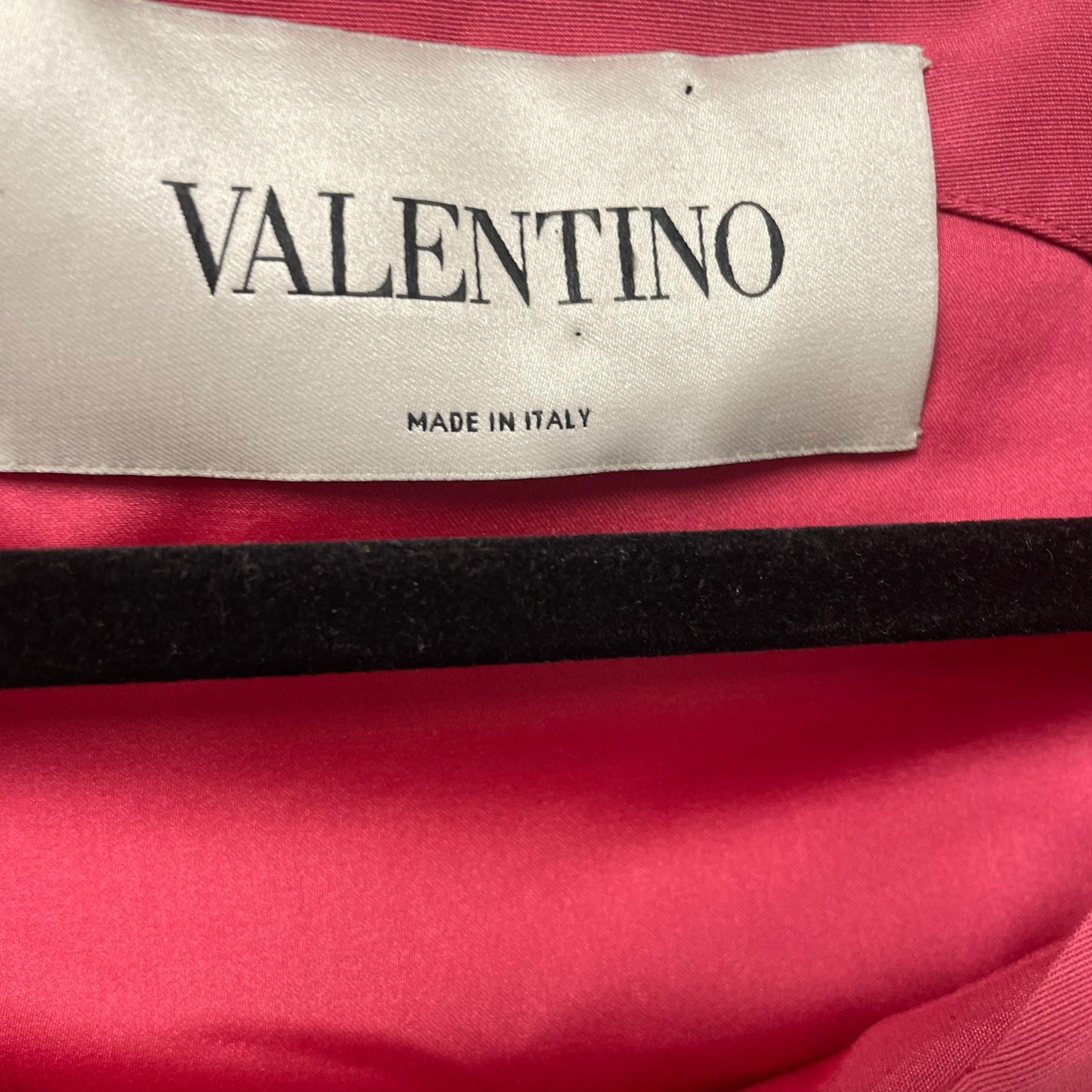 Valentino Sleeveless Scallop Accent Side Zip Dress Solid Pink Womens US 10
