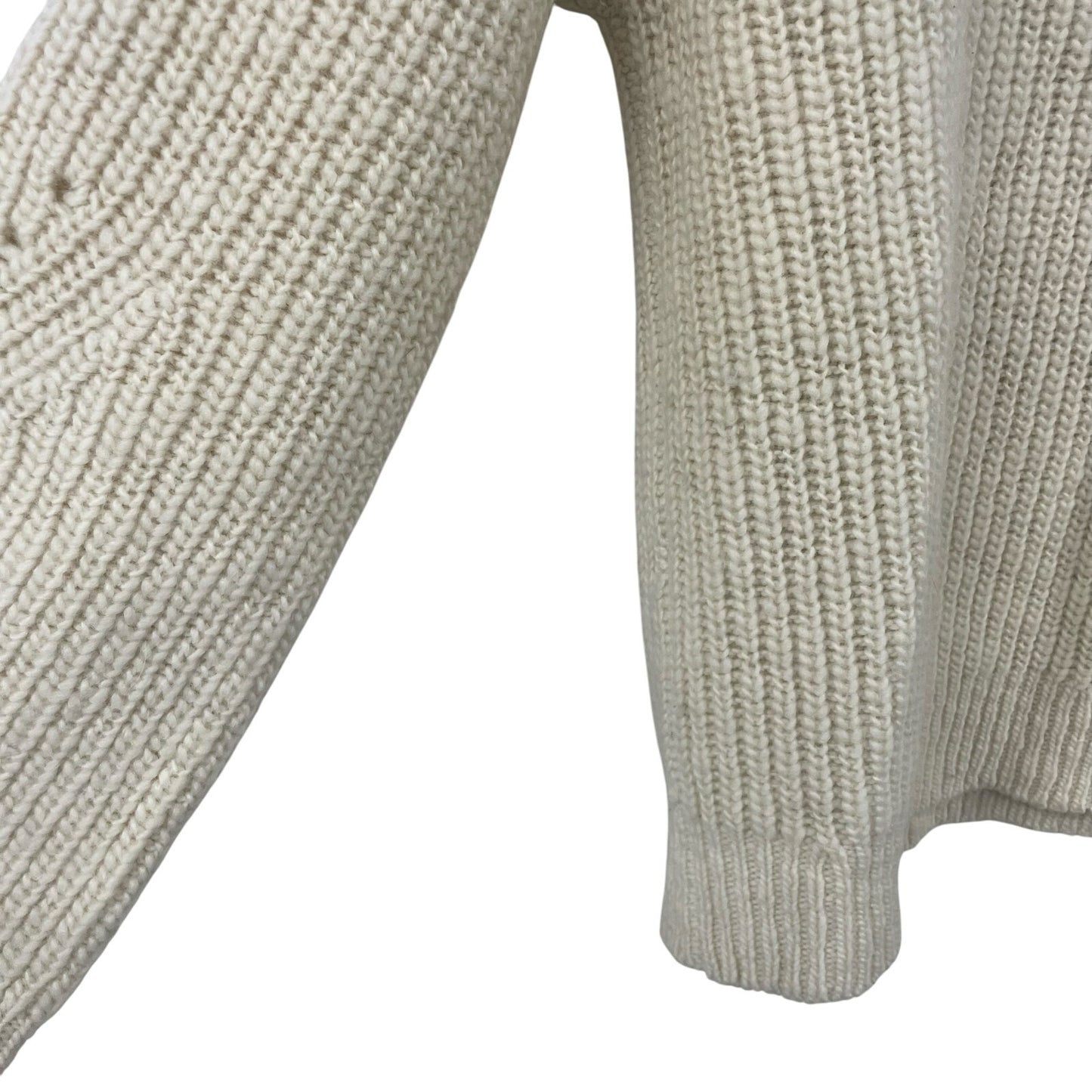 Isabel Marant Gillen Jumper Fair Isle Wool Knit Sweater Cream Multicolor Medium