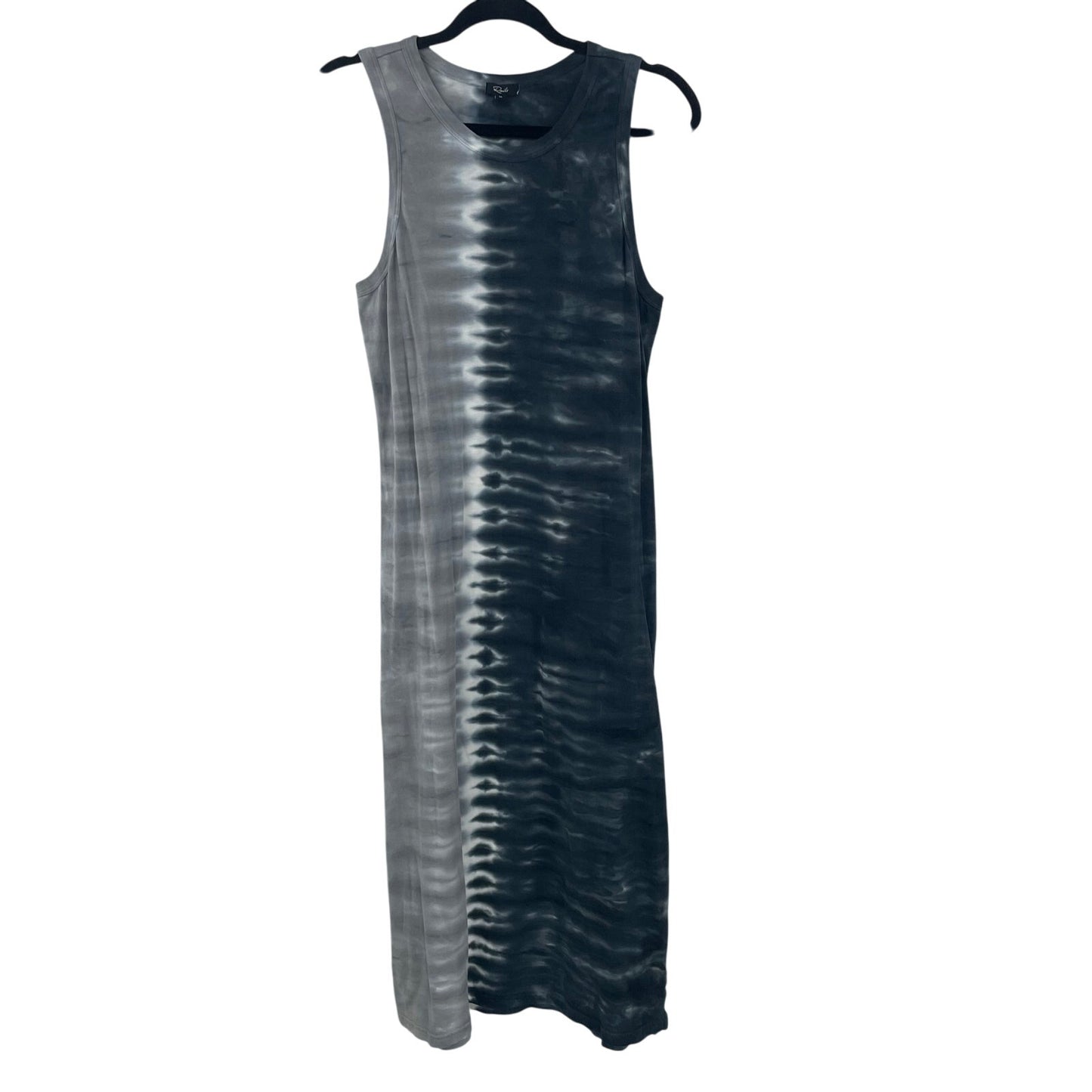 Rails The Tank Dress Black Navy Dip Dye Midi Length Womens Medium