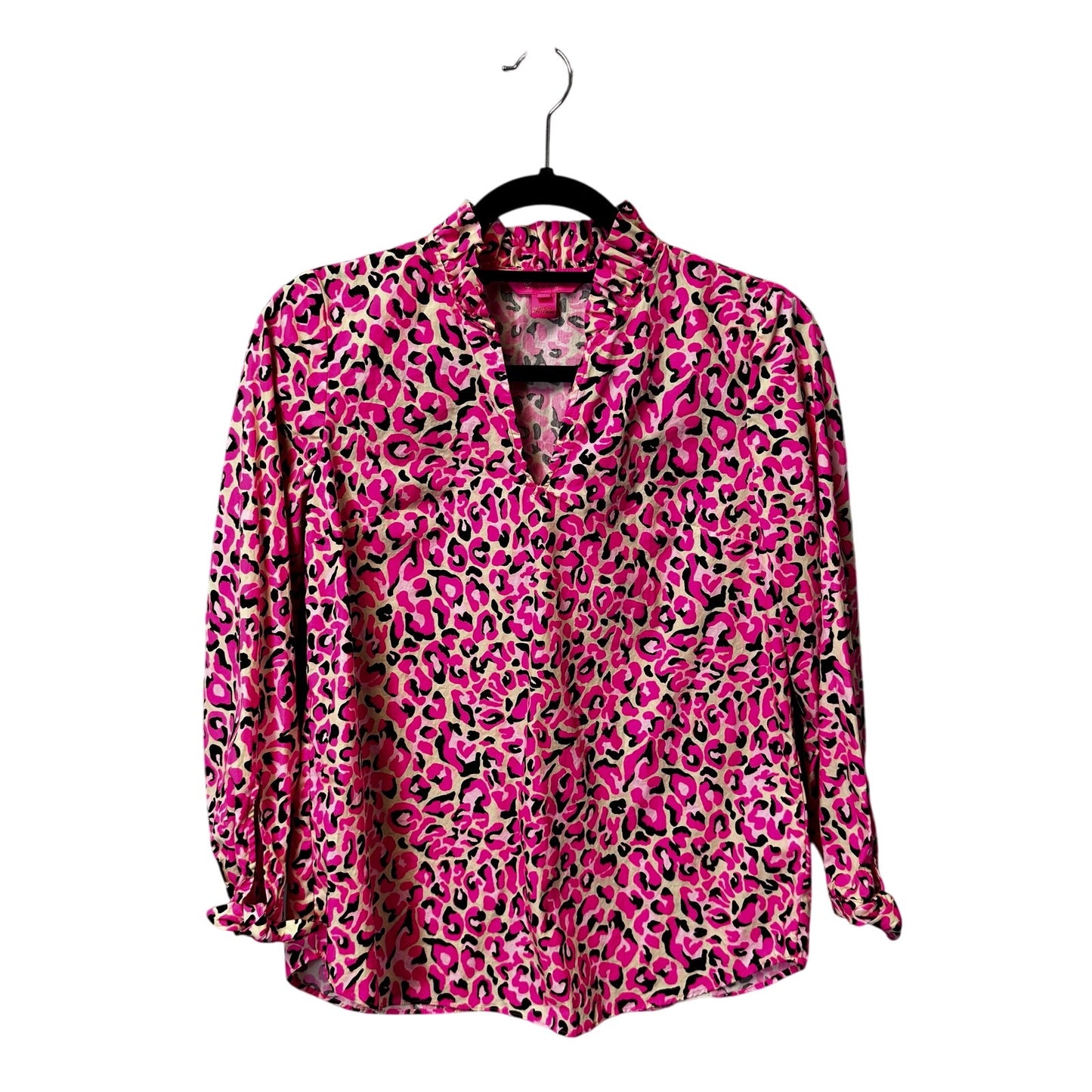Lilly Pulitzer Pink Topaz in My Favorite Spot Sherida Top Womens XX-Small