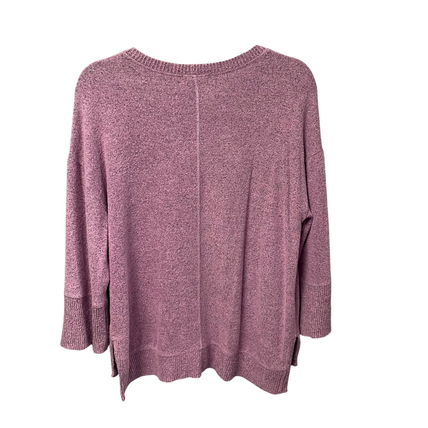 Habitat Clothes To Live In Light Purple Heathered Knit Pullover Sweater Size XS