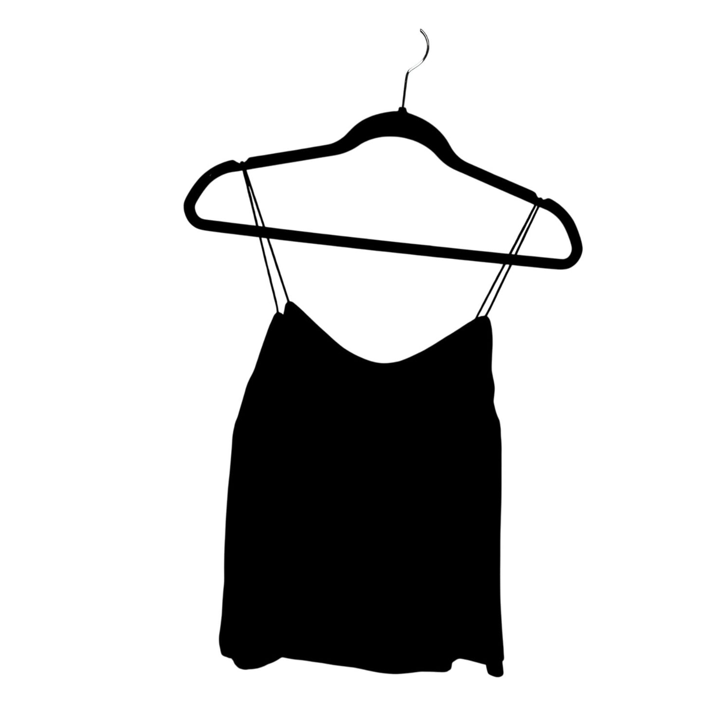 NWT Veronica Beard Black Sleeveless Tiered Silk Sonya Tank Top Womens X-Small