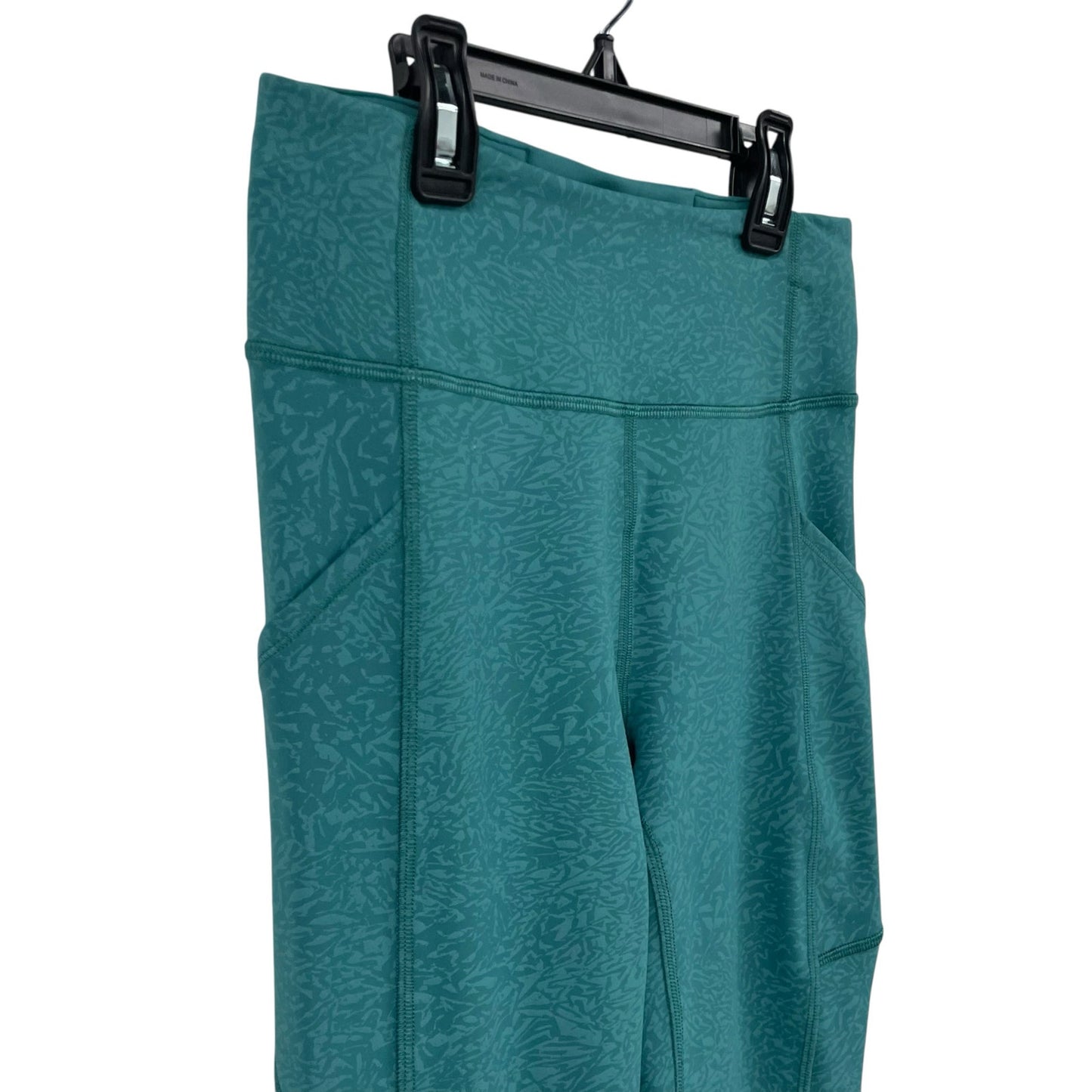 Lululemon Athletica Invigorate High Rise Tight 25" Crunch Teal Lagoon Womens 4