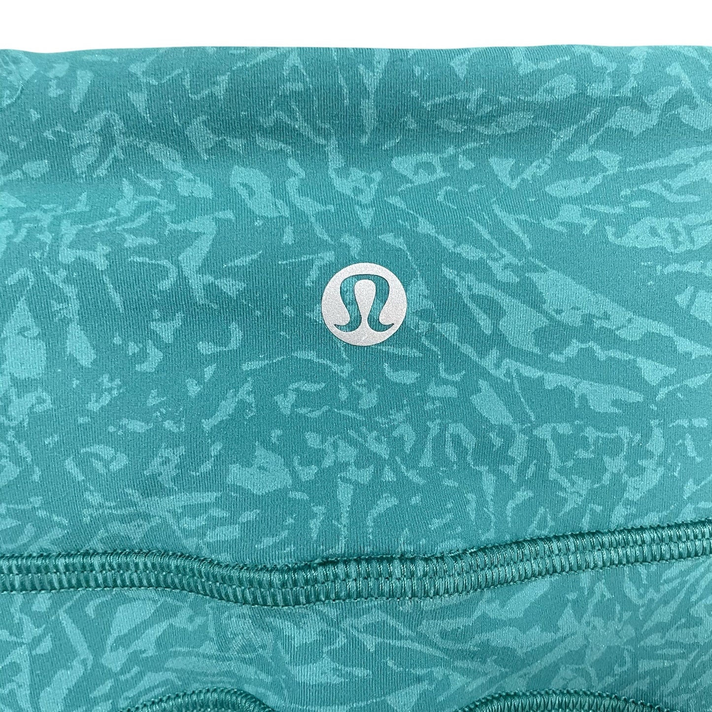 Lululemon Athletica Invigorate High Rise Tight 25" Crunch Teal Lagoon Womens 4