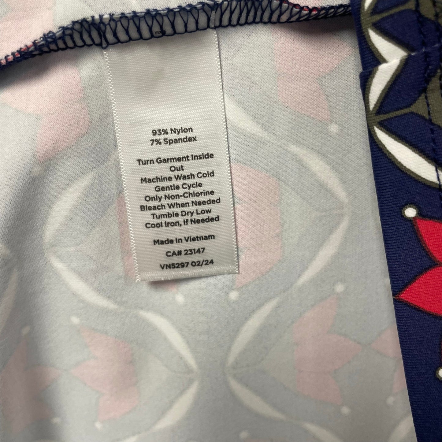 NWT Talbots Effortless Jersey A-Line Dress Ditsy Flip Red Navy Green Size Small