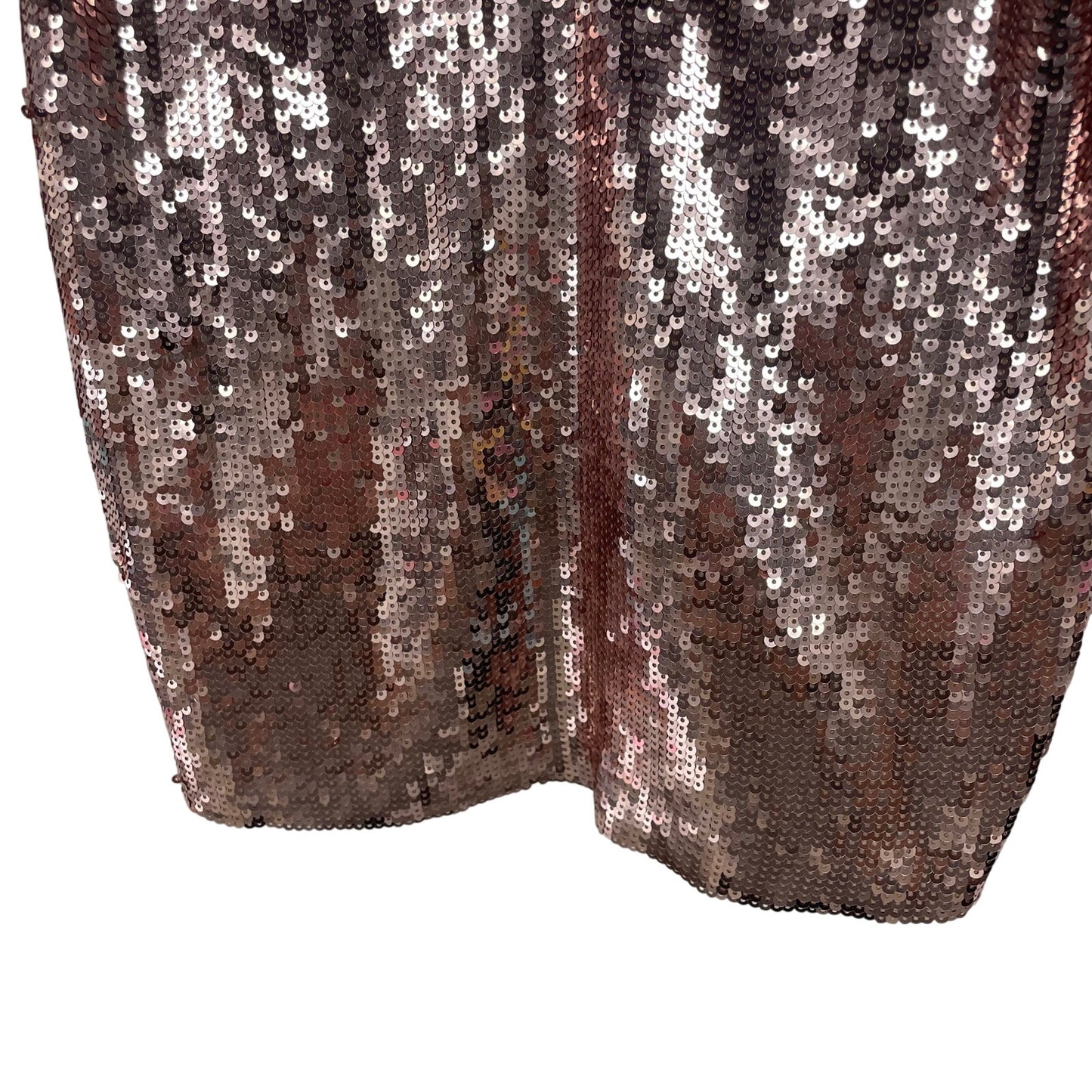 Veronica Beard Coda Cami Tank in Pink Rose Gold Sequins Womens 2