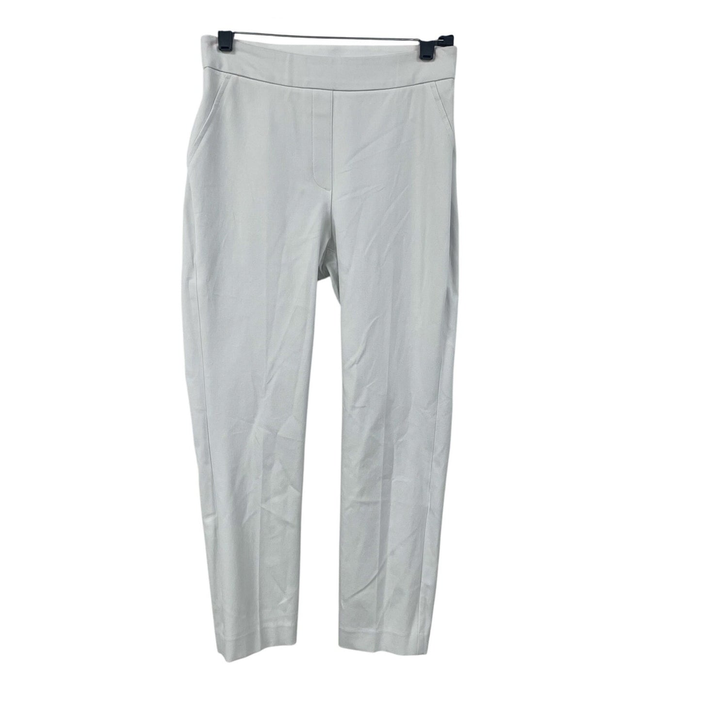Spanx Pull On White Denim Ankle Length Pants Womens Size Small