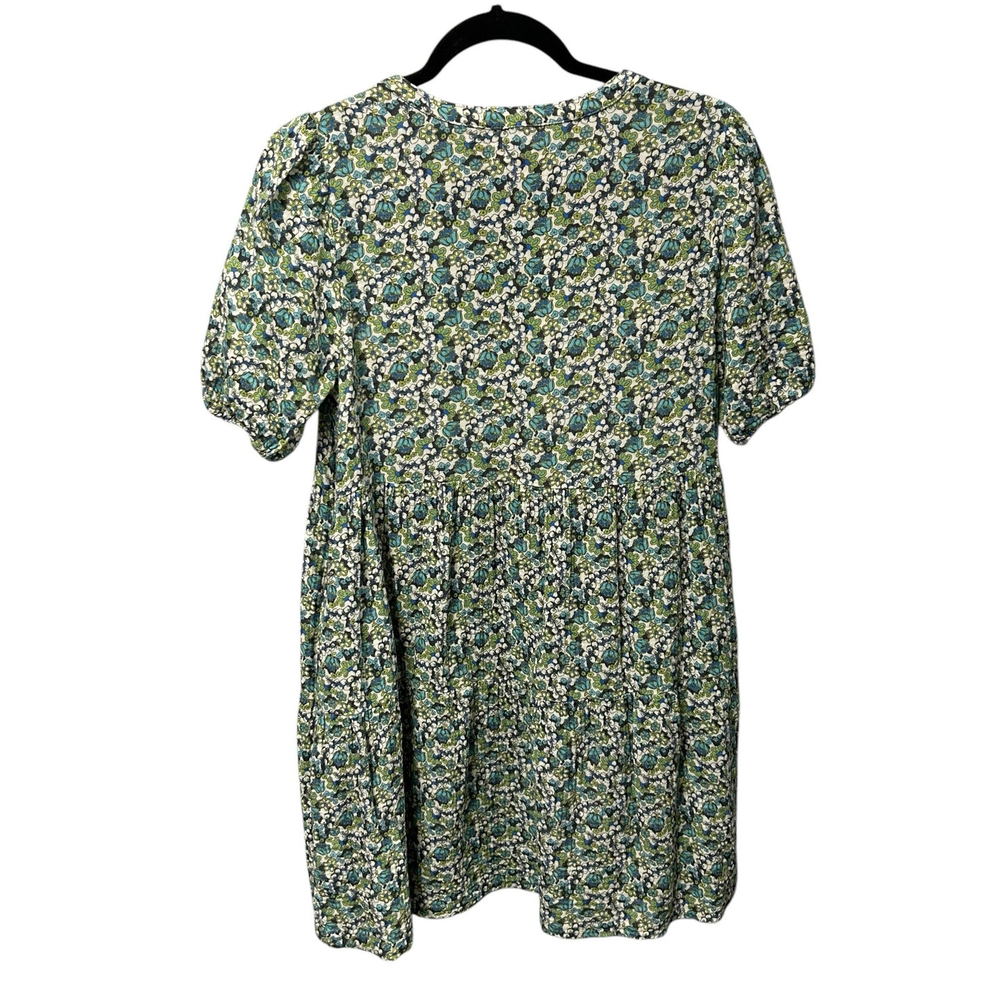 Marine Layer Jamie Short Sleeve Mini Dress in Boho Ditsy Print Womens Medium