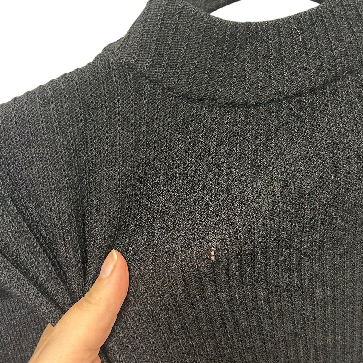NWD St. John Collection by Marie Gray Black Wool Blend Sleeveless Dress Womens 6