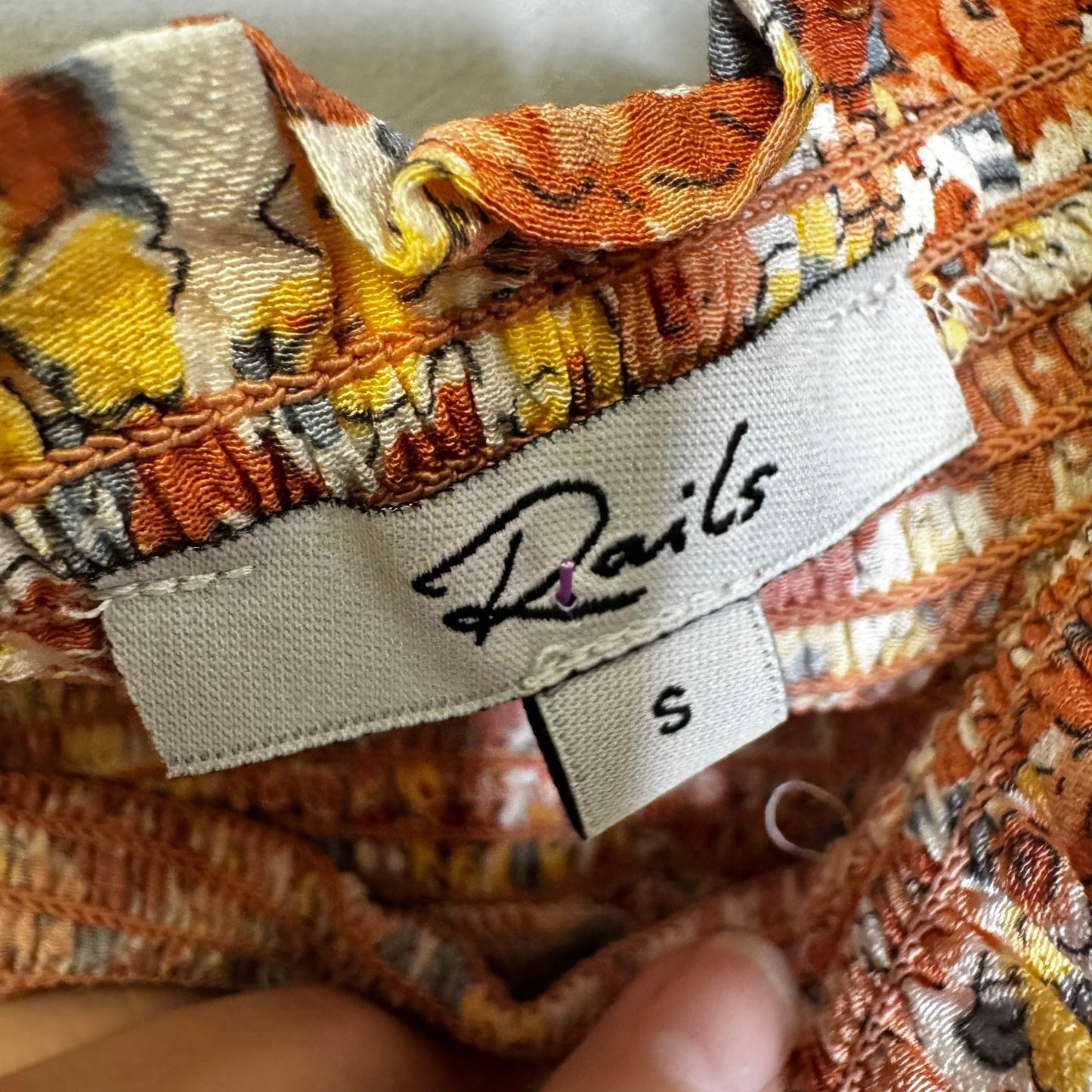 Rails Multi Color Wild Flower Print Tiered Addison Mini Skirt Womens Small