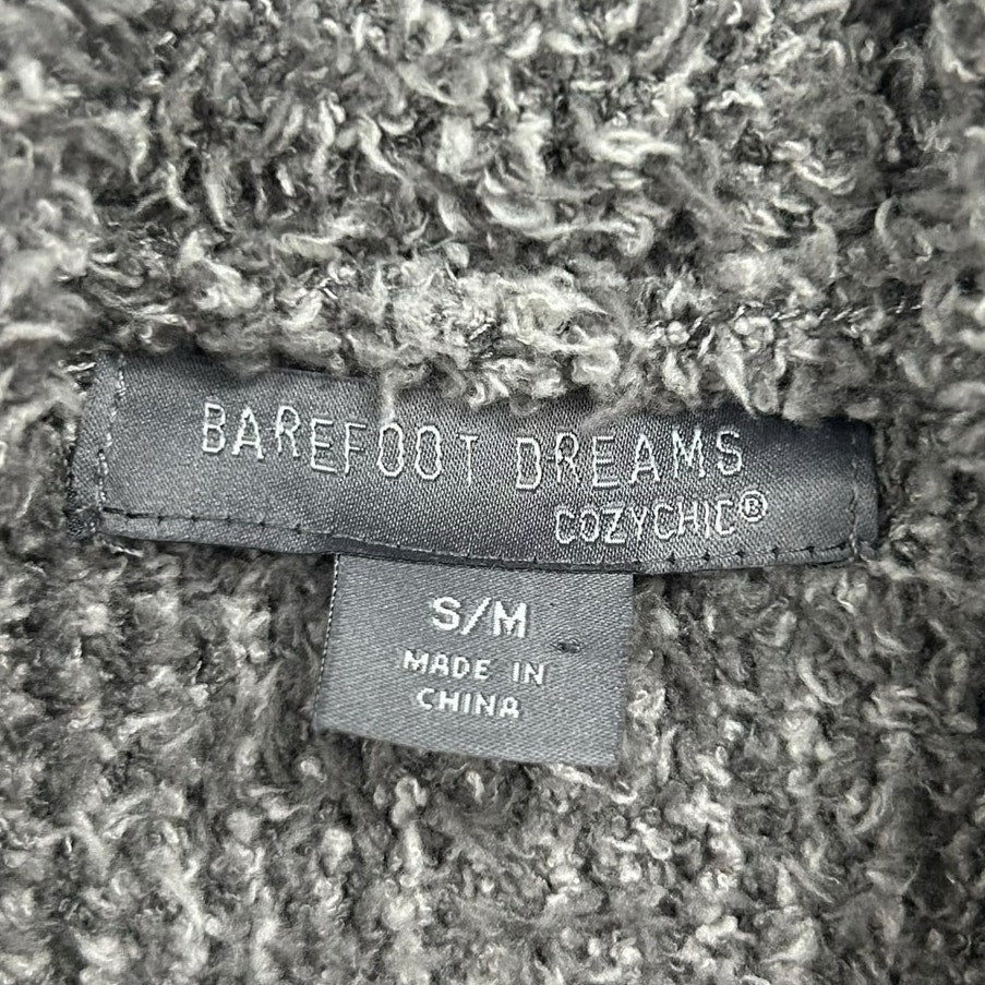 Barefoot Dreams Ash Dove Gray CozyChic Cocoon Cardigan Womens Small / Medium