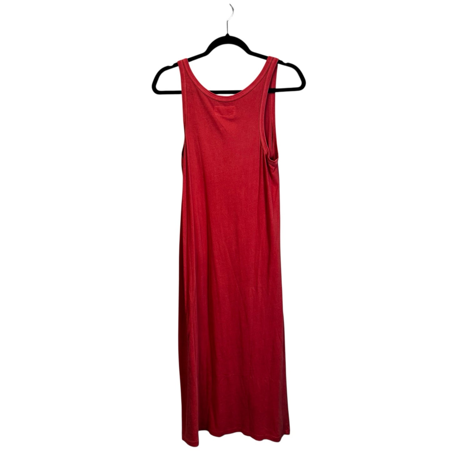 NWT The Great in Cardi Pink Sleeveless The Snap Tank Maxi Dress Womens Small
