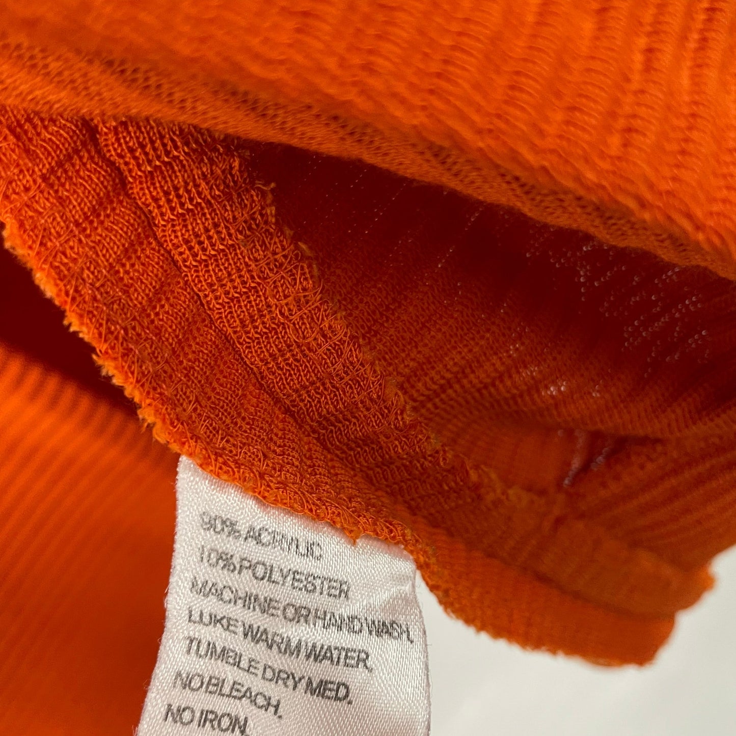 Exclusively Misook Single Button Front Knit Blazer Jacket Orange Womens Size XL