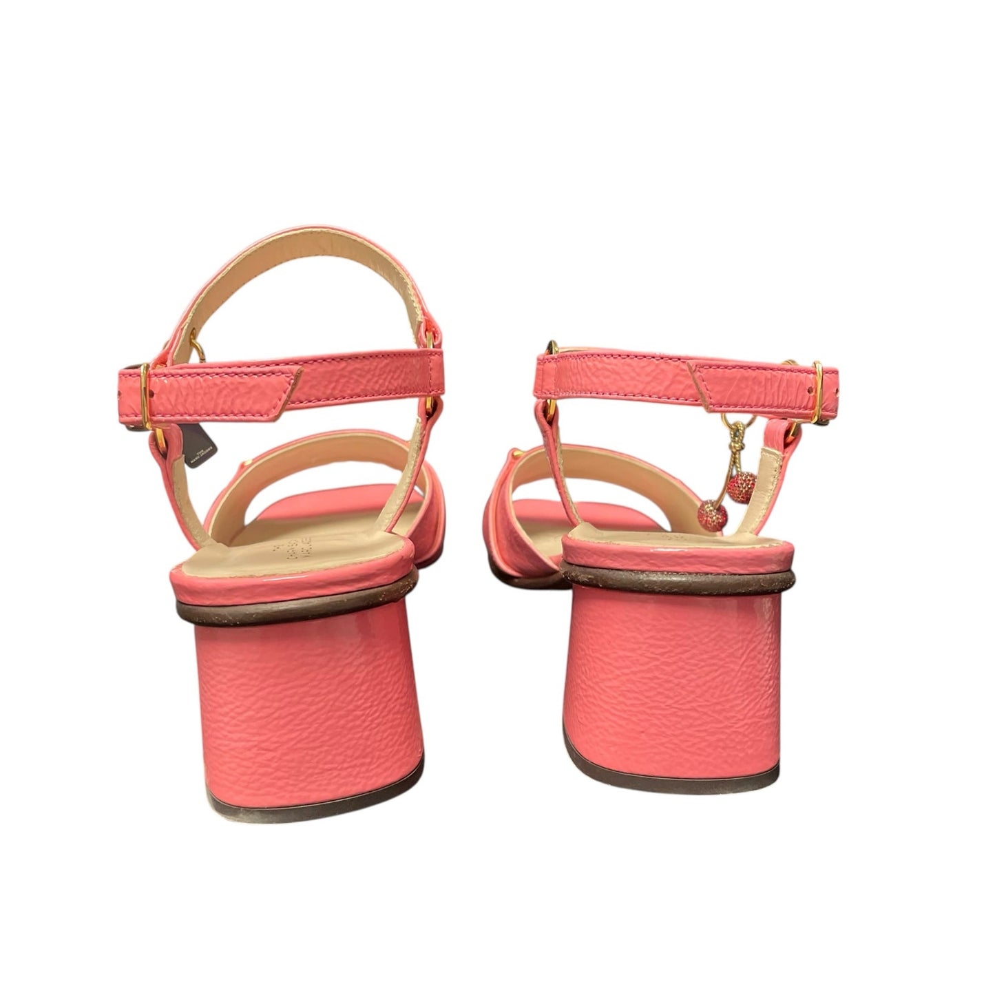 Marc Jacobs The Charm Sandal Pink Patent Leather Womens Size 35 / US 5