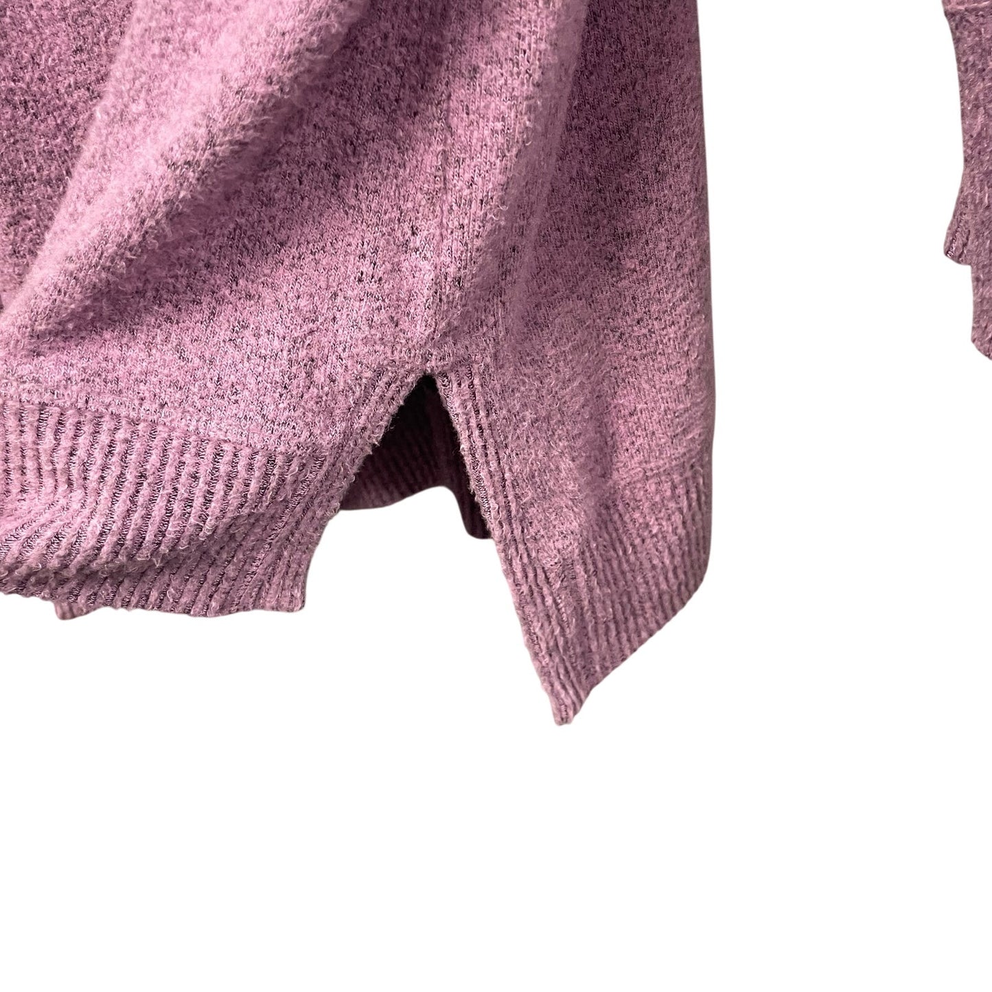 Habitat Clothes To Live In Light Purple Heathered Knit Pullover Sweater Size XS