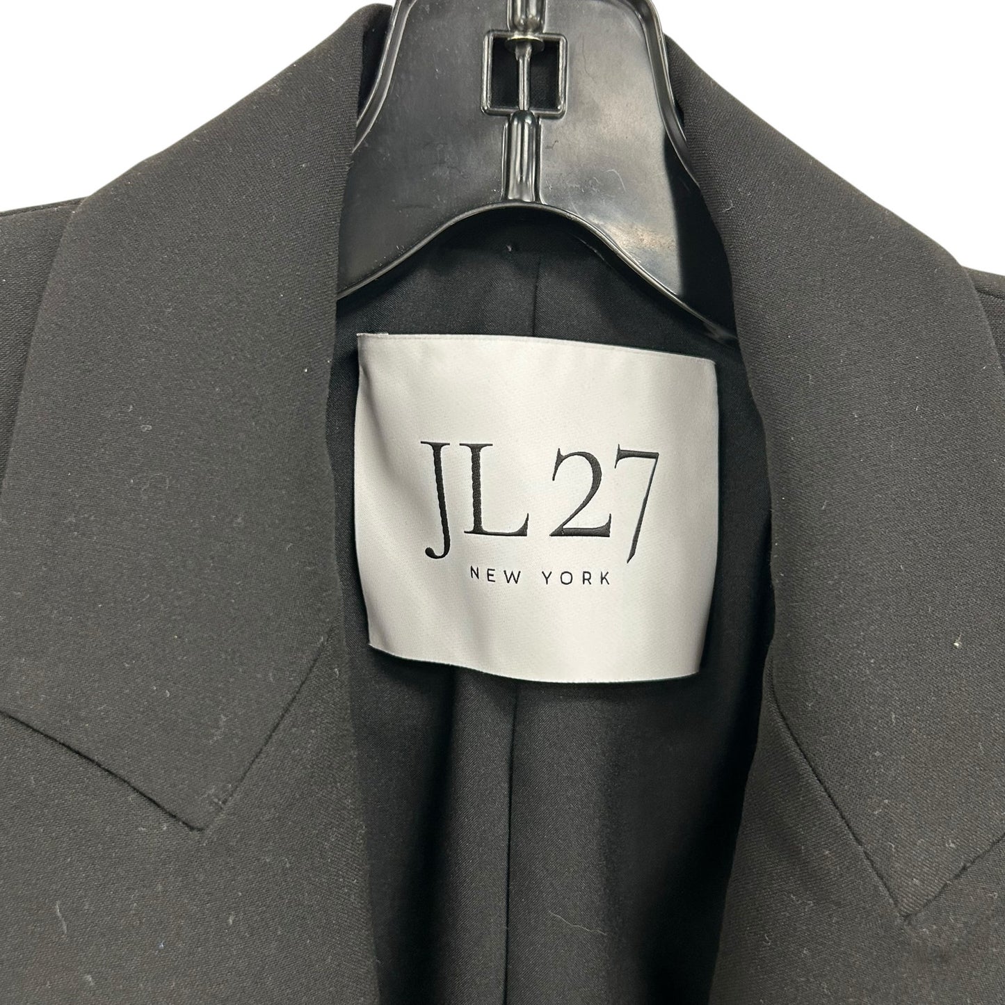 JL27 Black The Classic Oversized Single Breasted Blazer Jacket Womens Size XS
