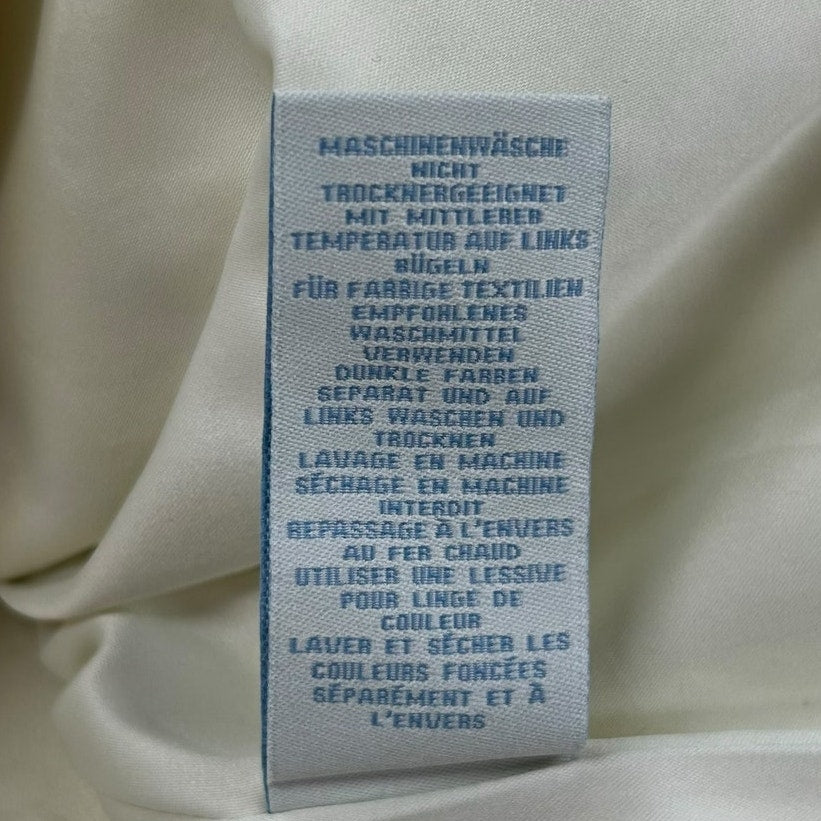 Boden Neon Yellow White Floral Embroidered A Line Mini Skirt Womens 6