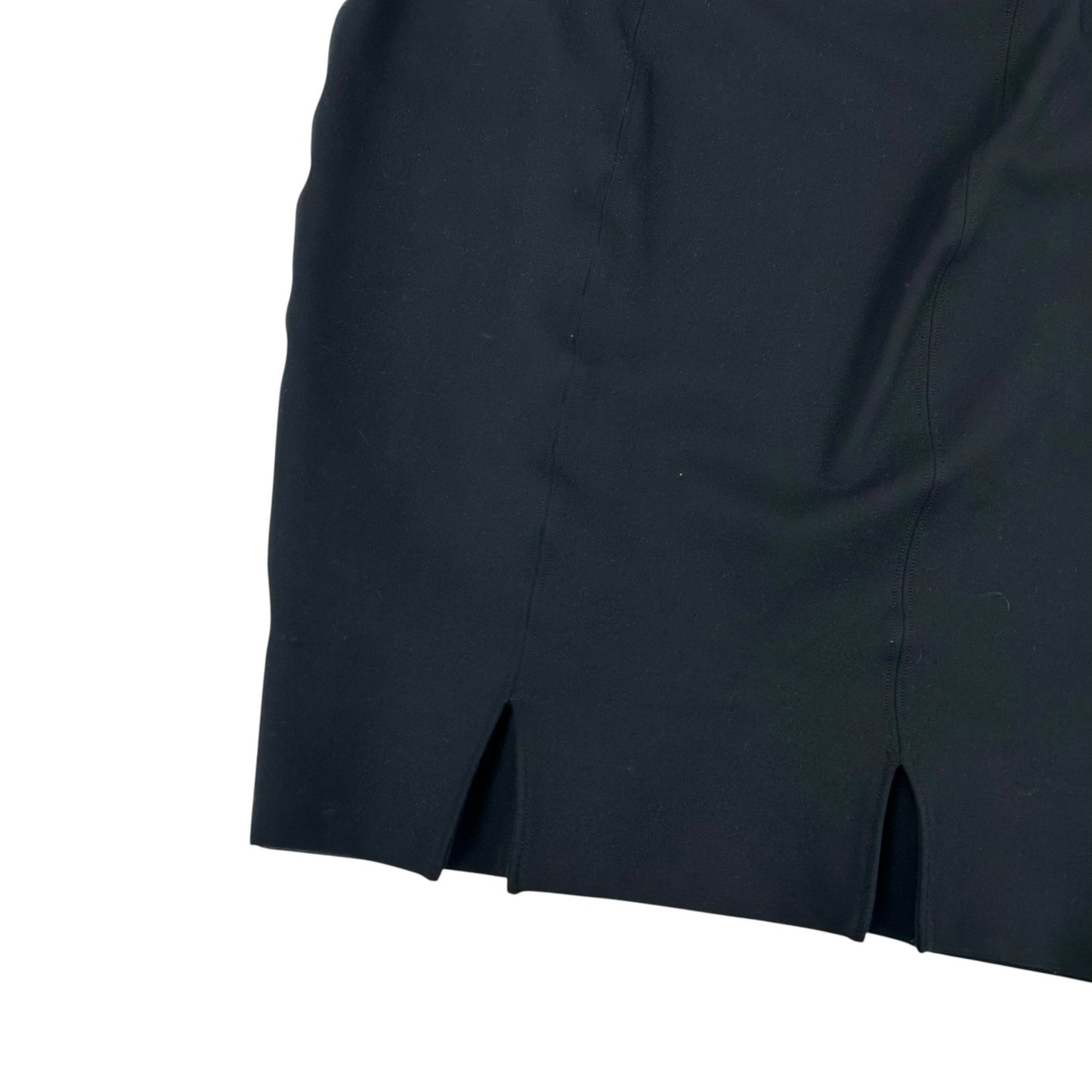 Spanx The Perfect Classic Black Ponte Pull On Pencil Skirt Womens Small
