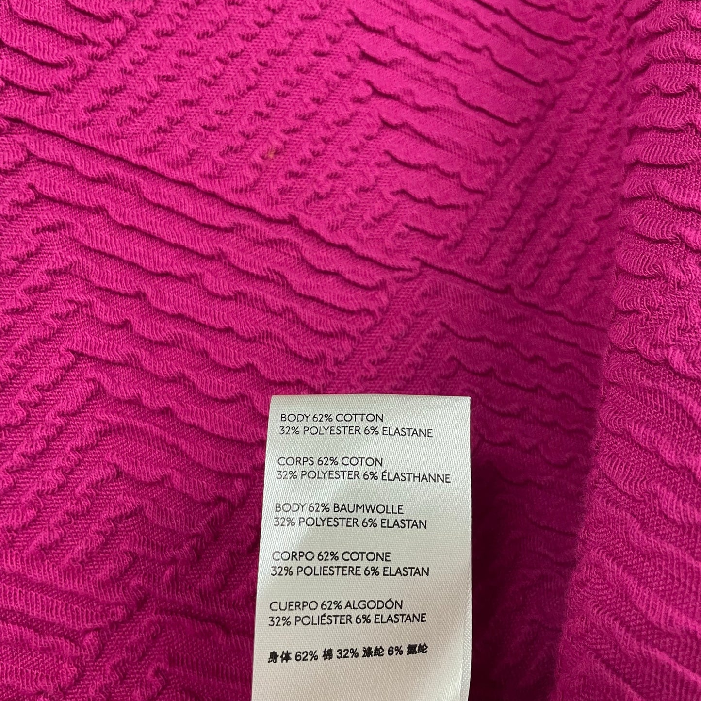 NWT Anthropologie Maeve Dark Pink Textured Mikayla Peplum Top Womens Size XS