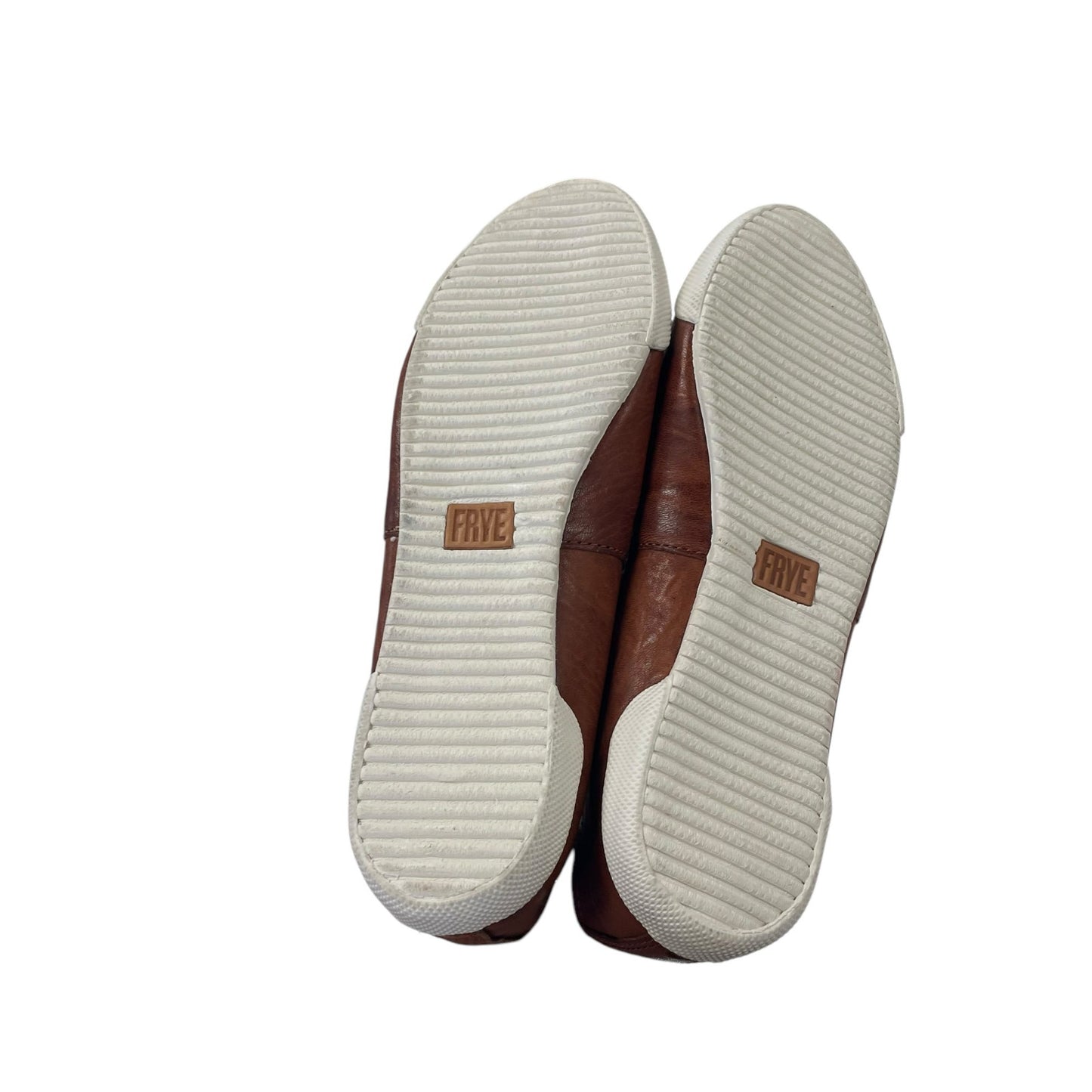 Frye Melanie Slip On Cognac Leather Shoes Womens 9