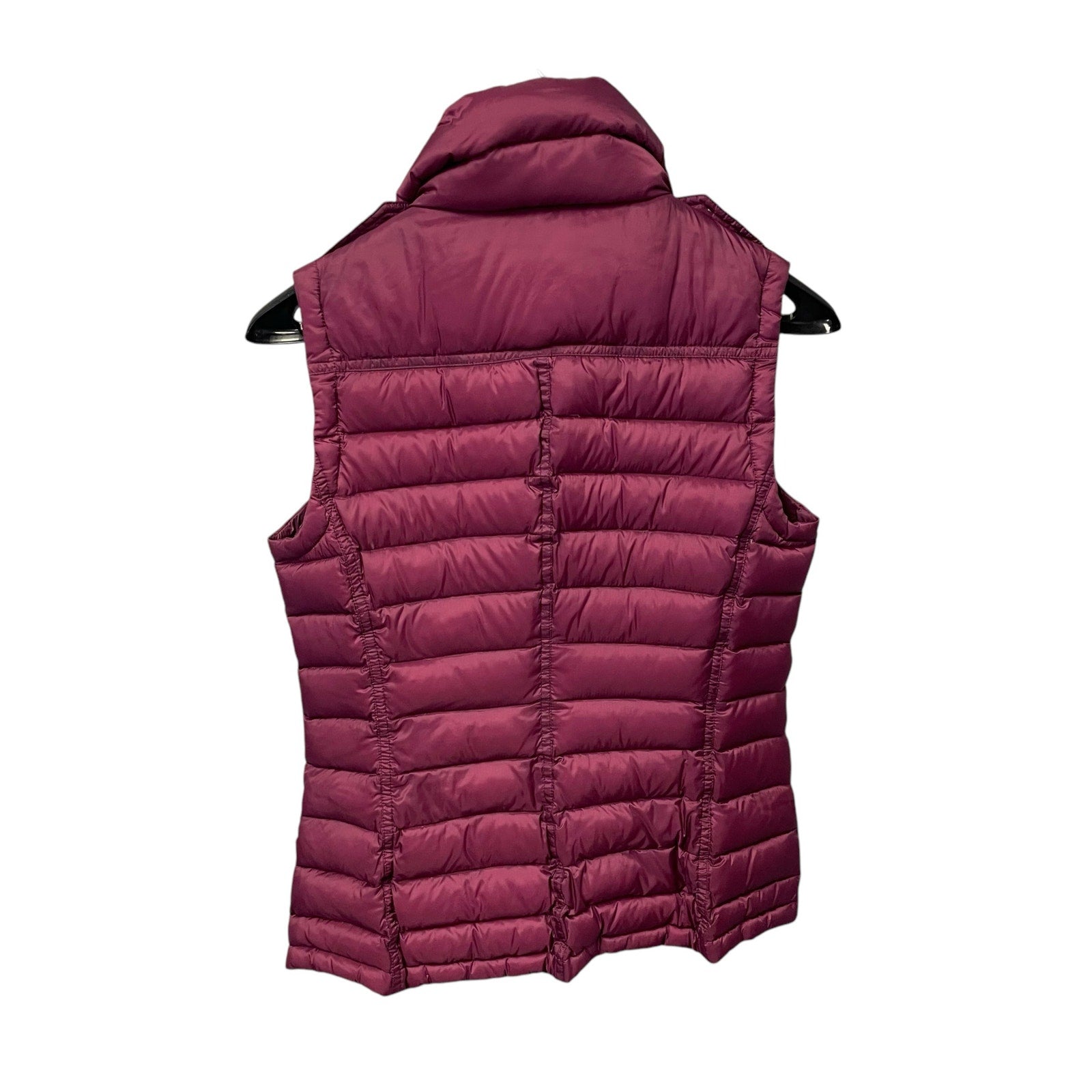 【超美品】BURBERRY BRITT 赤 ダウンベスト フード付　Sサイズ Burberry Brit Cranstead Check Quilted Down Vest Puffer Gilet