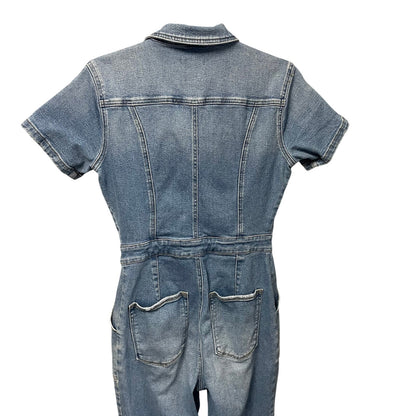 Good American Fit For Success Denim Jumpsuit Light Wash Womens 3 / US Large