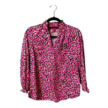 Lilly Pulitzer Pink Topaz in My Favorite Spot Sherida Top Womens XX-Small