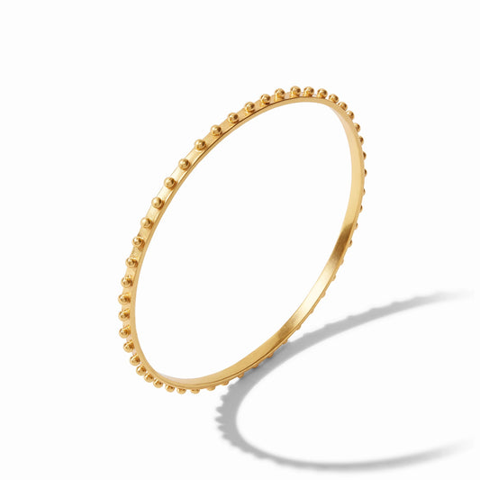 Julie Vos SoHo Studded Stacking Bangle 24K Gold Plated