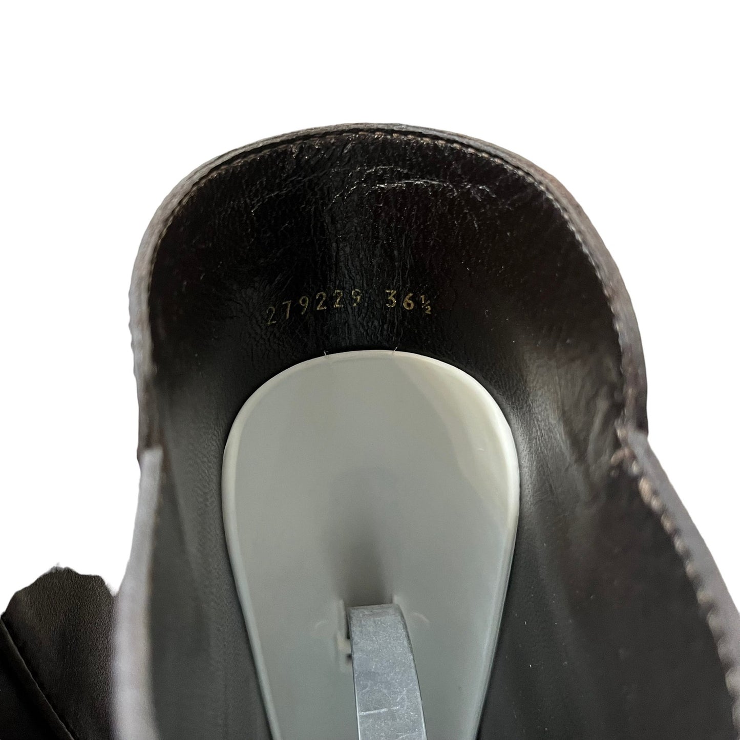 GUCCI Brown Leather Gold Harness Pull On Riding Boots 6.5