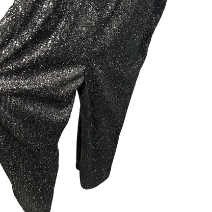 NWT Maeve by Anthropologie Black Sequin Disco Sleeveless Jumpsuit Womens 4