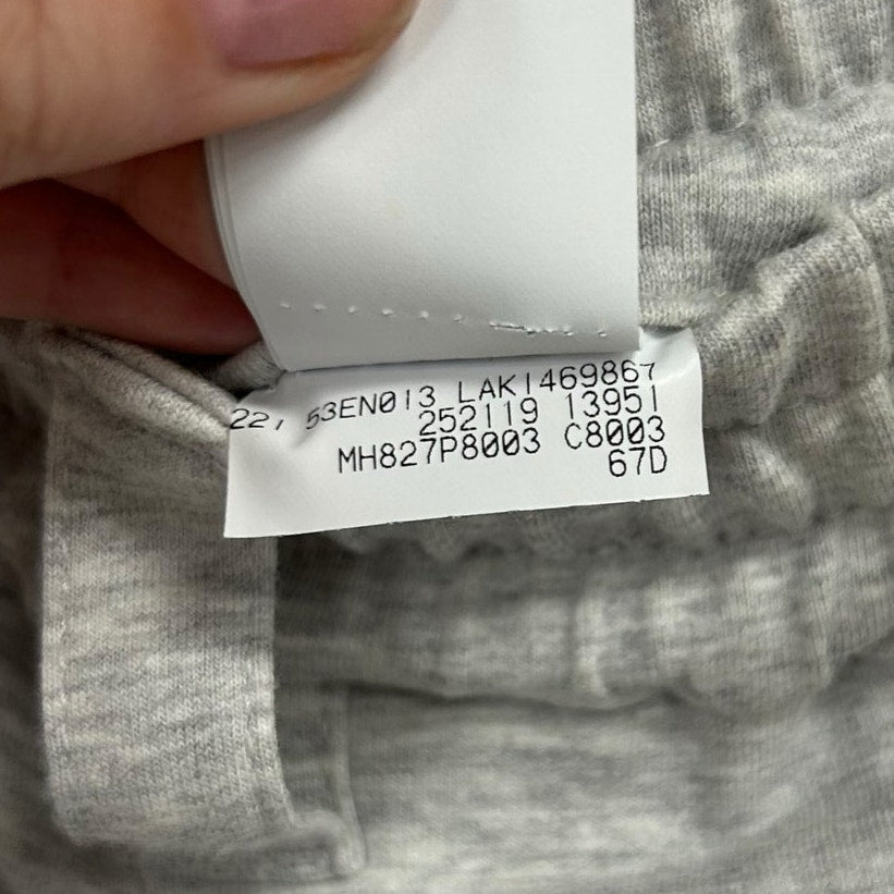 Brunello Cucinelli Gray Elastic Waist Cotton Blend Pull On Sweatpants US 2