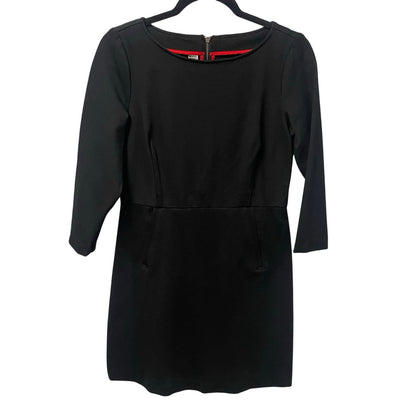 Spanx The Perfect Shift Dress in Classic Black Ponte Stretch Womens Size Medium