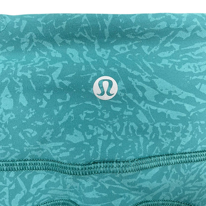 Lululemon Athletica Invigorate High Rise Tight 25" Crunch Teal Lagoon Womens 4