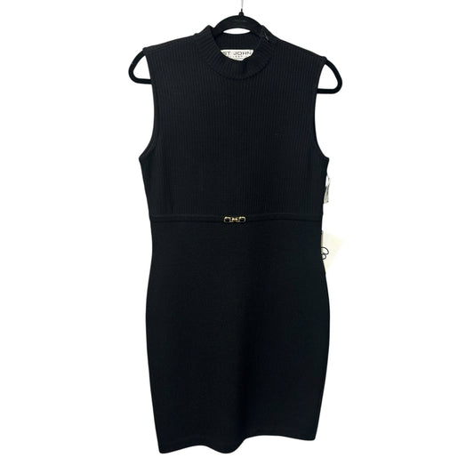NWD St. John Collection by Marie Gray Black Wool Blend Sleeveless Dress Womens 6