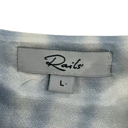 Rails Paola Blue Tide Tank Top / Anya Blue Tide Midi Skirt Set Womens Large