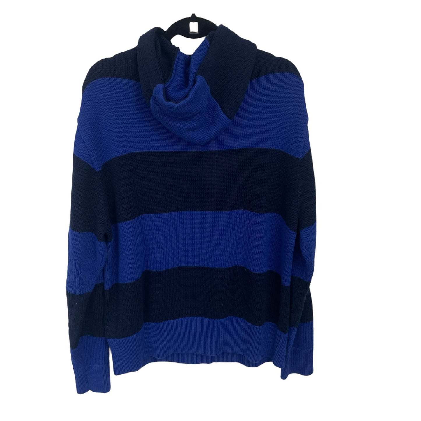 Polo Ralph Lauren Athletic Varsity Tiger Hooded Sweater Blue Navy Mens Large