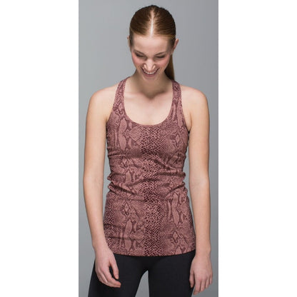 Lululemon Athletica Cool Racerback Desert Snake Bark Berry Multi Womens 4?