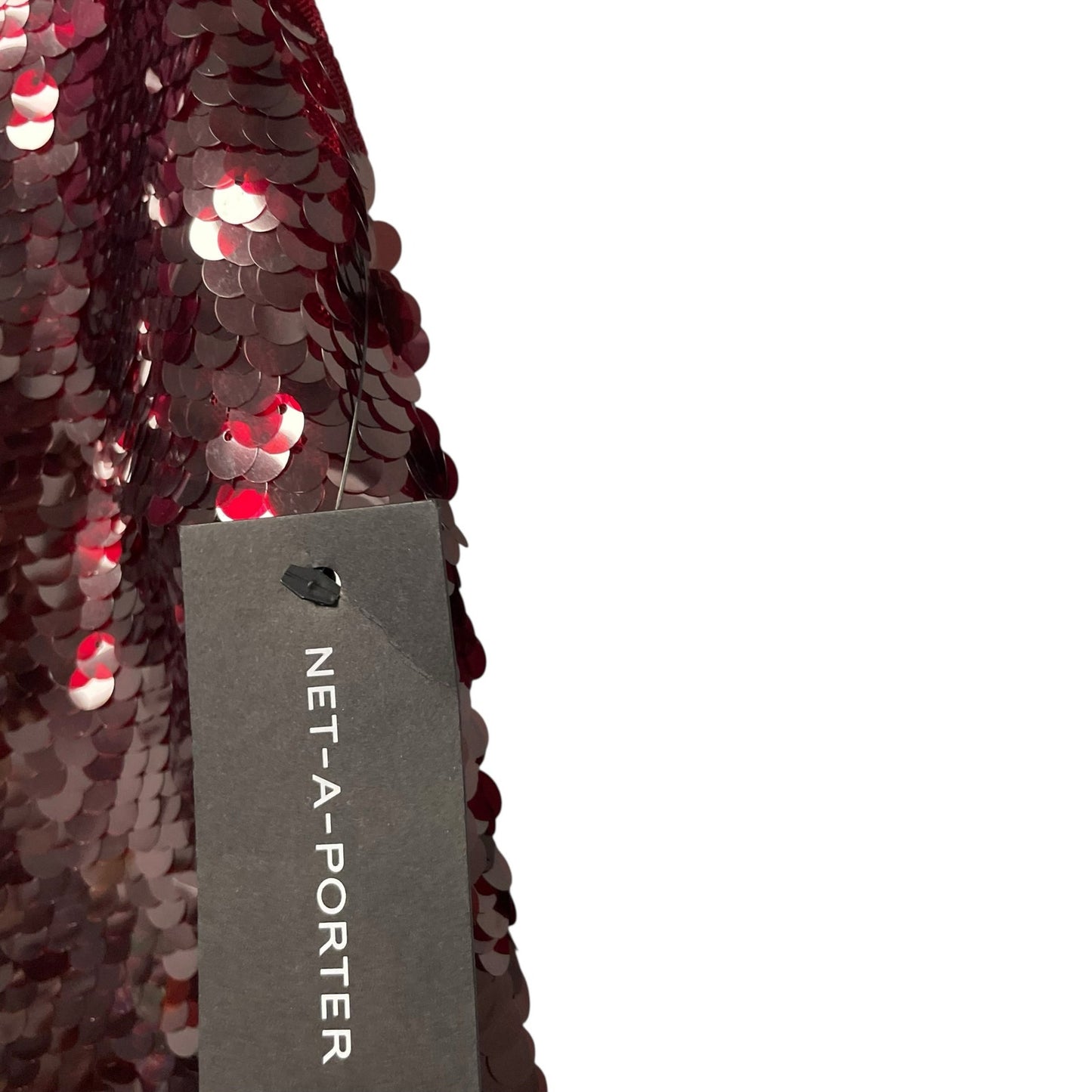 NWT Emilia Wickstead Nehemia Formal Dress in Burgundy Jelly Sequins US Womens 2