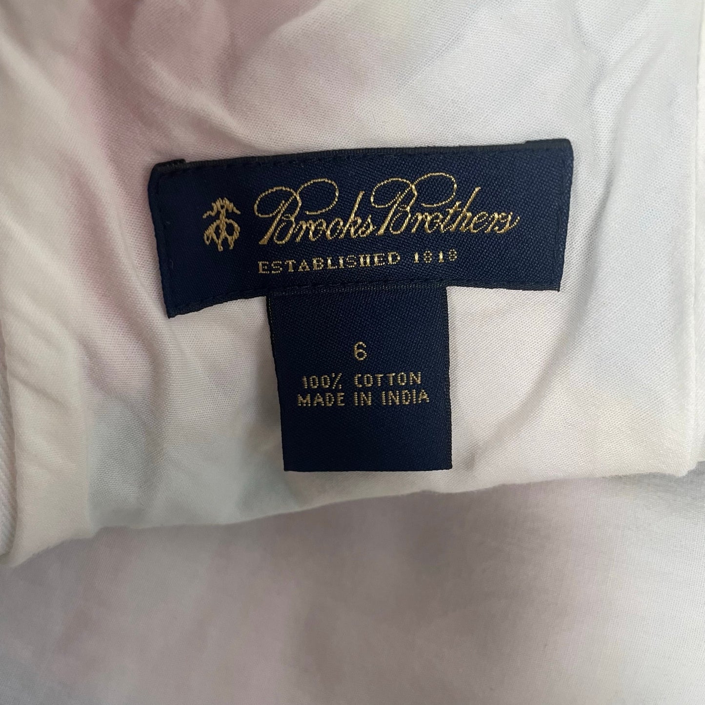 Brooks Brothers Multicolor Pastel Patchwork Madras Plaid Knee Skirt Womens 6