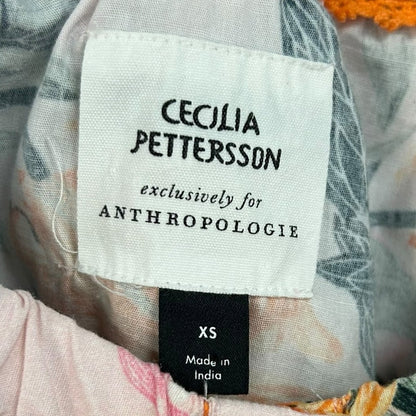 Cecilia Pettersson for Anthropologie Ruffled Off-The-Shoulder Blouse Womens XS