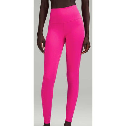 Lululemon Athletica Align High Rise Pant 28" Sonic Pink Womens Size 4