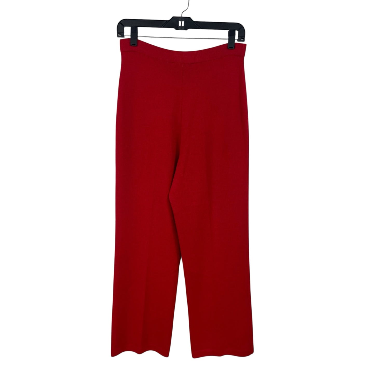 St. John Collection by Marie Gray Santana Knit Bright Red Wide Leg Pant Womens 2