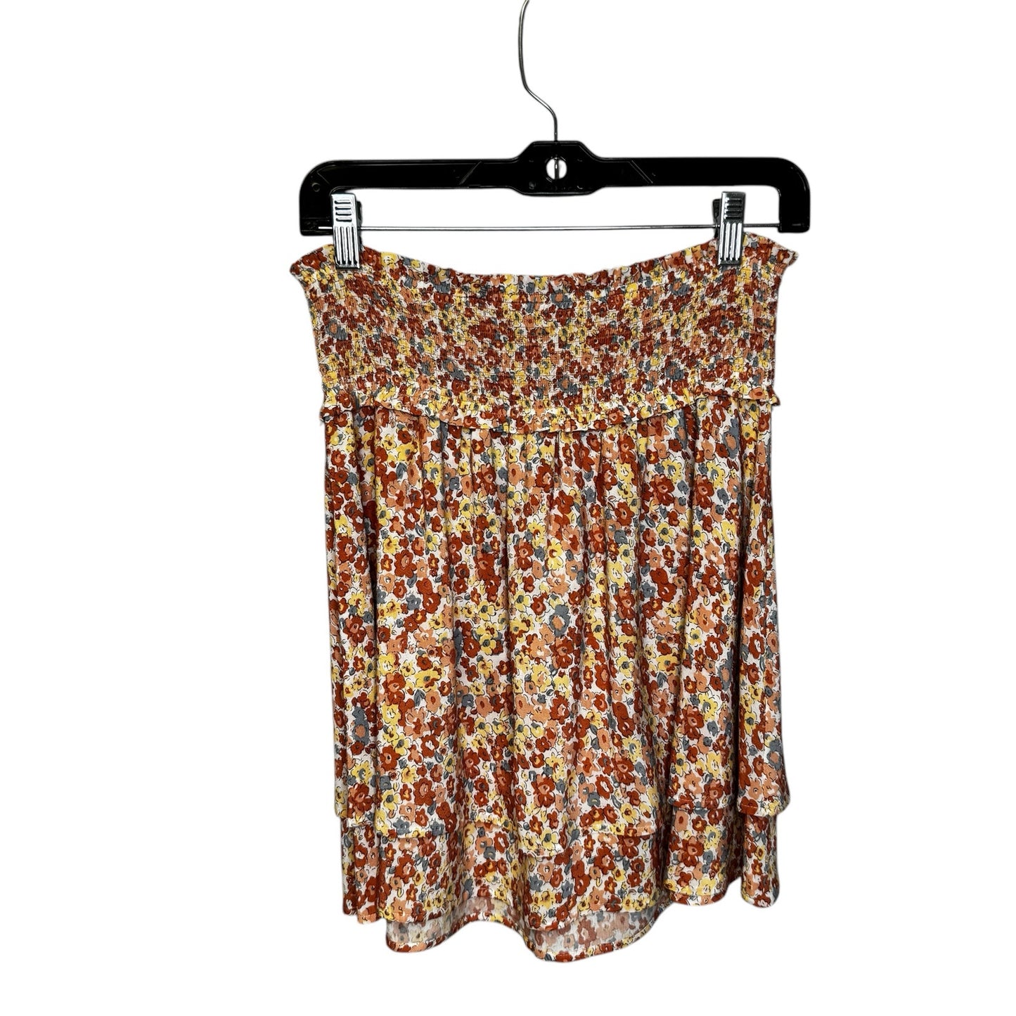 Rails Multi Color Wild Flower Print Tiered Addison Mini Skirt Womens Small