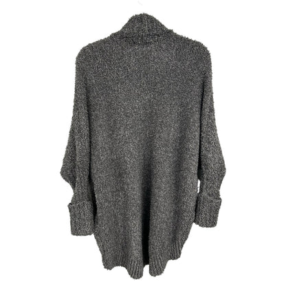Barefoot Dreams Ash Dove Gray CozyChic Cocoon Cardigan Womens Small / Medium