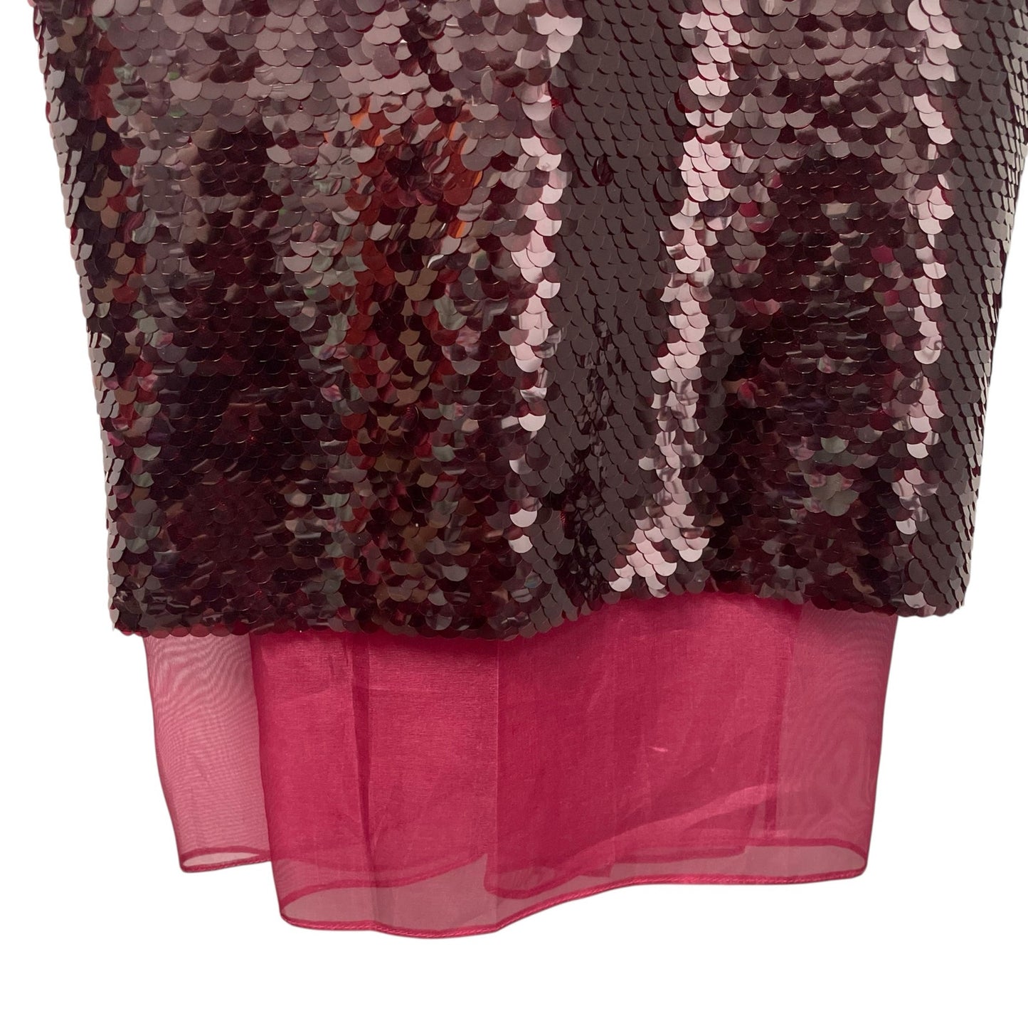 NWT Emilia Wickstead Nehemia Formal Dress in Burgundy Jelly Sequins US Womens 2