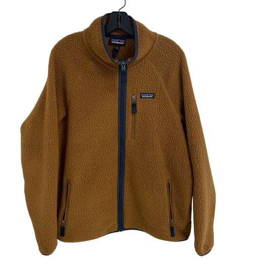 Patagonia Full Zip Retro Pile Jacket in Bear Brown Mens Size XL