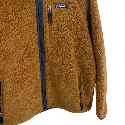 Patagonia Full Zip Retro Pile Jacket in Bear Brown Mens Size XL
