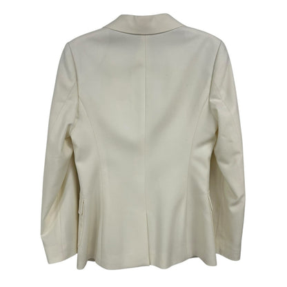 NWT $498.00 Brooks Brothers White Wool Stellita Fit Blazer Jacket Womens US 6